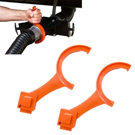 QQWD RV Sewer Hose Wrench, 2 PCS Multi Purpose 2-in-1 Sewer Cleanout Cap Wrench to Connect and Disconnect Sewer Hoses, Universal RV Accessories Fits Most 3 Inch and 4 Inch Male/Female Rv Sewer Caps