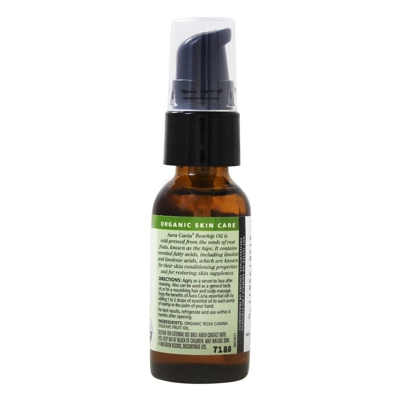 Aura Cacia, Rosehip Oil Restoring, 1 Fl Oz