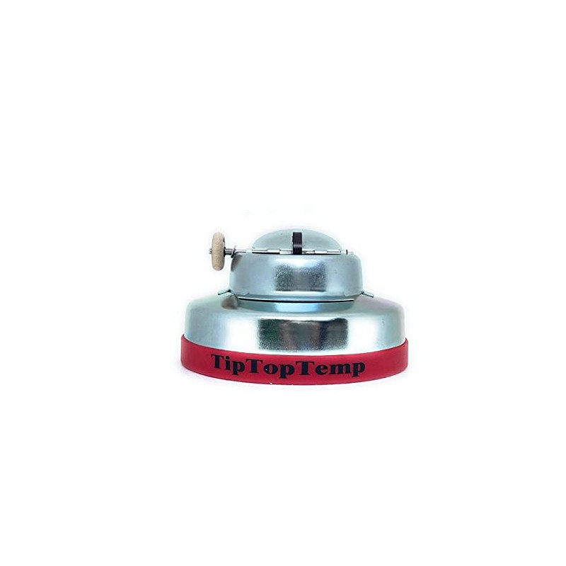 Tip Top Temp Attachable Grill Temperature Regulator (TTT-03 CR5),silver