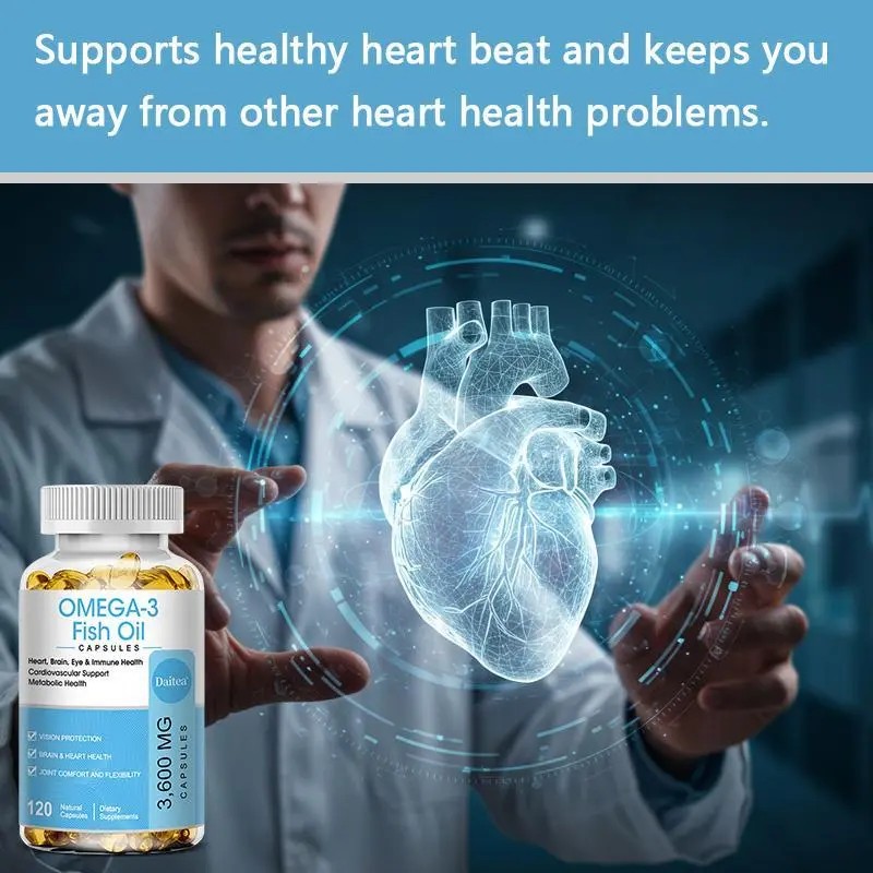 Premium Omega 3 Fish Oil Capsules – EPA DHA Nutritional