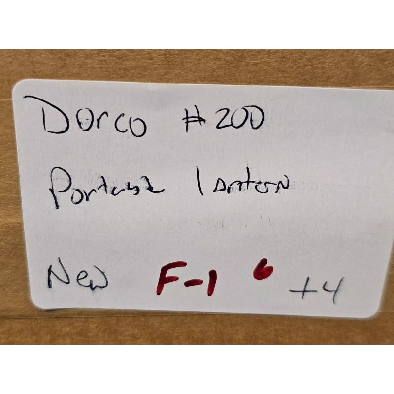 Dorco Ecolite Portable Battery Electric Railroad Lantern 200 USA
