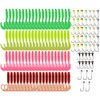 Fishing Lures Artificial Bait Kit Pinworm Soft Baits Soft Baits