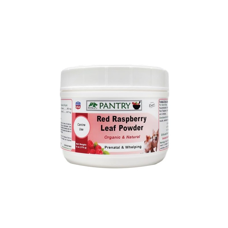 Dogzymes Organic Red Raspberry Leaf Powder (6 Ounce)