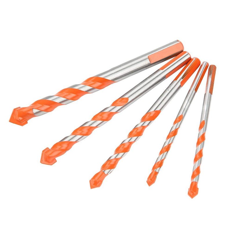 Broca Triangular de 5 Piezas Brocas Multifuncionales para Azulejos Brocas