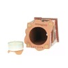 Midene Ceramic Lighthouse and Aroma Tea Light Holder, Artistic Miniature,