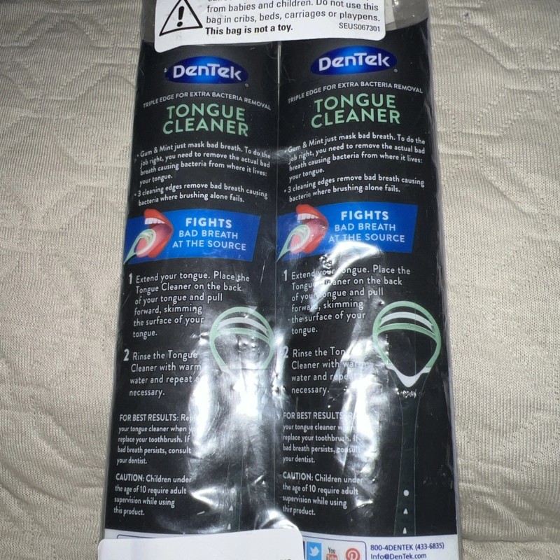DenTek Tongue Cleaner - 2 Pack