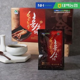 The Joeun Food 태백농협 농협이 만든 6년근 홍삼진액 70ml x 120포 Taebaek Agricultural Cooperative 6-Year-Old Red Ginseng Extract 70ml x 120 Pouches