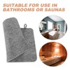 Beavorty Sauna Accessories Felt Sauna Mat Insulation Pad Heat-Resistant Durable