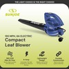 Sun Joe Corded Electric Leaf Blower Machine, 155 MPH, 260