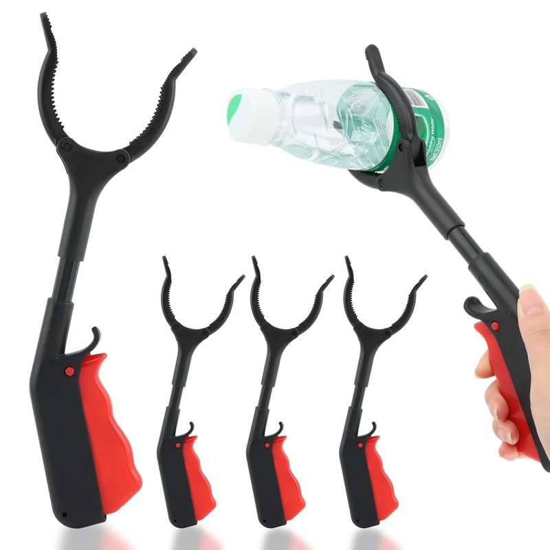 Trash Grabber Tool 4pcs 30cm 12inch Short Grabber Reacher Tool