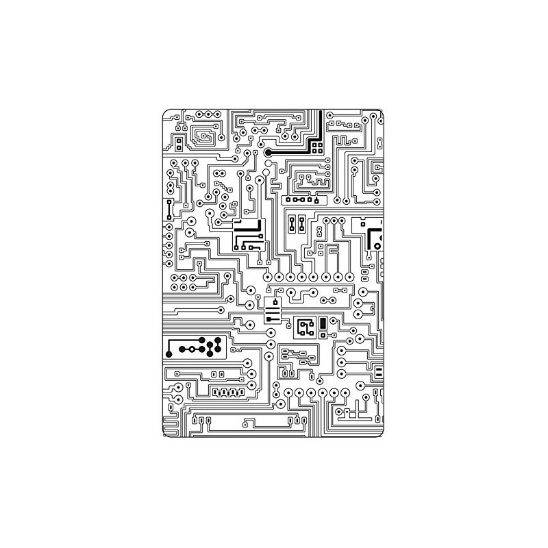 Sizzix Multi-Level Textured Impressions Embossing Folder Circuit by Tim Holtz,