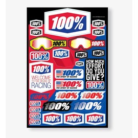 100% 70000 010-01 Decal Sheet, 12 x 18