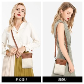 SENDEFN Women's Shoulder Bag, Cross-body, Lightweight, Large Capacity, Genuine Leather, Stylish, Present Bag