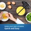 Elite Gourmet EOM205 Non-Stick Omelet Frittata Snack Pocket Maker for