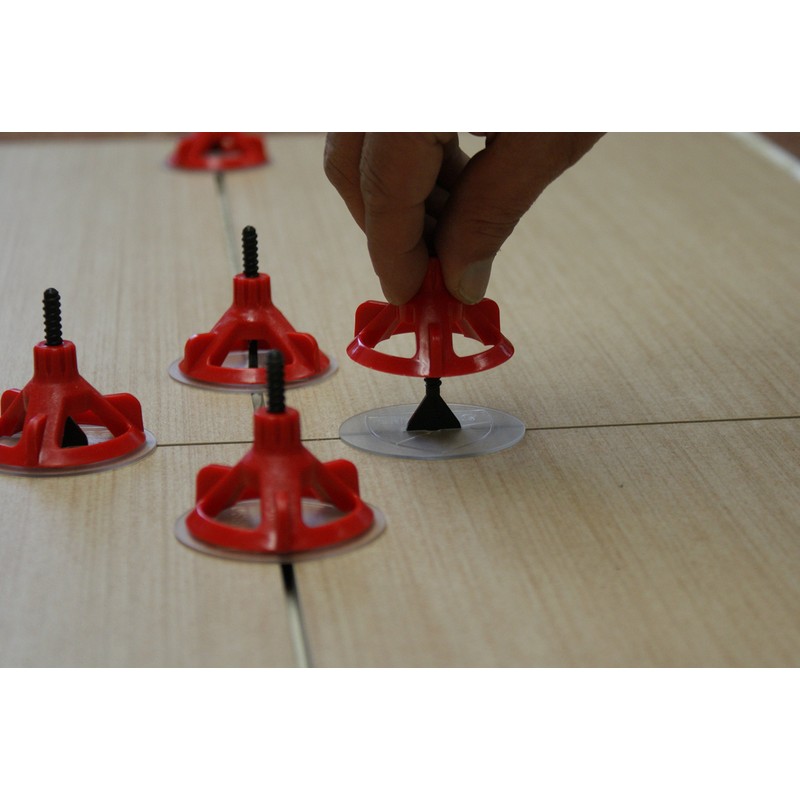 Rubi Cyclone Tile Leveling Kit 200 Caps 600 1/8" Bases