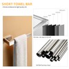 Fapully 5 Piece Bathroom Hardware Accessories Set Stainless Steel Wall