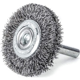 Lessmann 416163 Entrostung Brush, Steel Wire, Size 60 mm x 18 mm x 6 mm