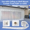 RV Curtain Glide Tape A115 for RV Curtains Clear Glide