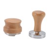 Coffee Powder Press Hammer and Distributor Set Stainless Steel Base