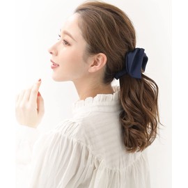 VingTAINE H-364A-NY- Cross Ribbon, Banana Clip, Basic Hair Accessories, Mature Style, Simple