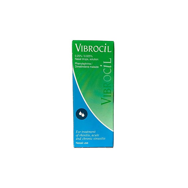 Vibrocil Nasal Drops 15ml by Novartis