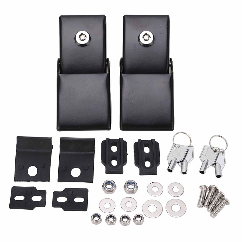 Metal Lock Hood Lock Catch Latch Kit for Jeep Wrangler