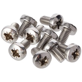 Machine Screws/Bolts A2 Stainless Steel Pozi Pan Head Mch Screw M6 6mm x 12mm (Pack of 10)