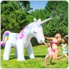 Big Mouth Ginormous UNICORN SPRINKLER * Over 6ft Tall Inflatable