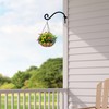 Hourleey 2 Pack Plant Hanger Outdoor, 8 Inch Heavy-Duty Hanging
