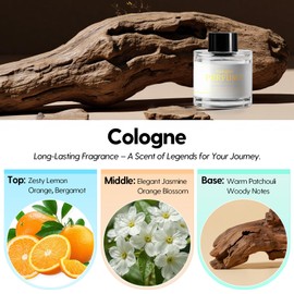 Smart Car Air Freshener Refill 50ml (1.69OZ)- Car Diffuser Perfume Made with Natural Plant Extracts, Essential Oil Refill Compatible with Most Air Diffusers, Long-Lasting Car Fragrance - Cologne