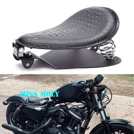 Motorcycle Bobber Solo Seat Spring Base Plate Bracket Kit For Harley Sportster XL 883 1200 48 Honda Shadow 750 600 Rebel