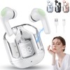 Auriculares Bluetooth inalámbricos, mini auriculares Bluetooth, auriculares intrauditivos, IPX4 resistente
