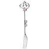 Takakuwa Metal 401390 Harky Pink Hime Fork, Silver