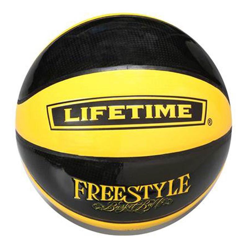 Lifetime SBB-FR Basketball Ball, No. 7, Indoor/Outdoor Use, 3on3, Yellow