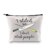 GJTIM Needleworker Gift Cross Stitch Project Bag - I Stitch