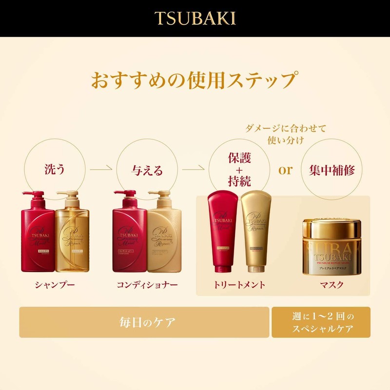 TSUBAKI Premium Moist Shampoo Refill, 22.3 fl oz (660 ml)