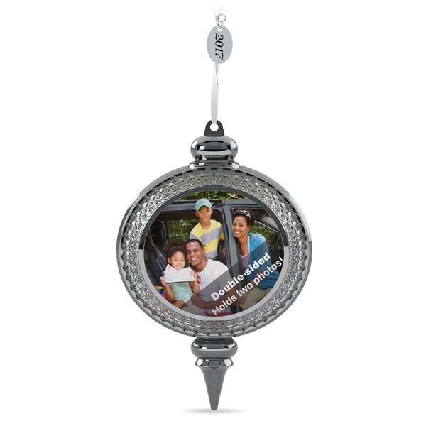 Hallmark Keepsake 2017 A Beautiful Year Two-Sided Picture Frame Dated Christmas Ornament