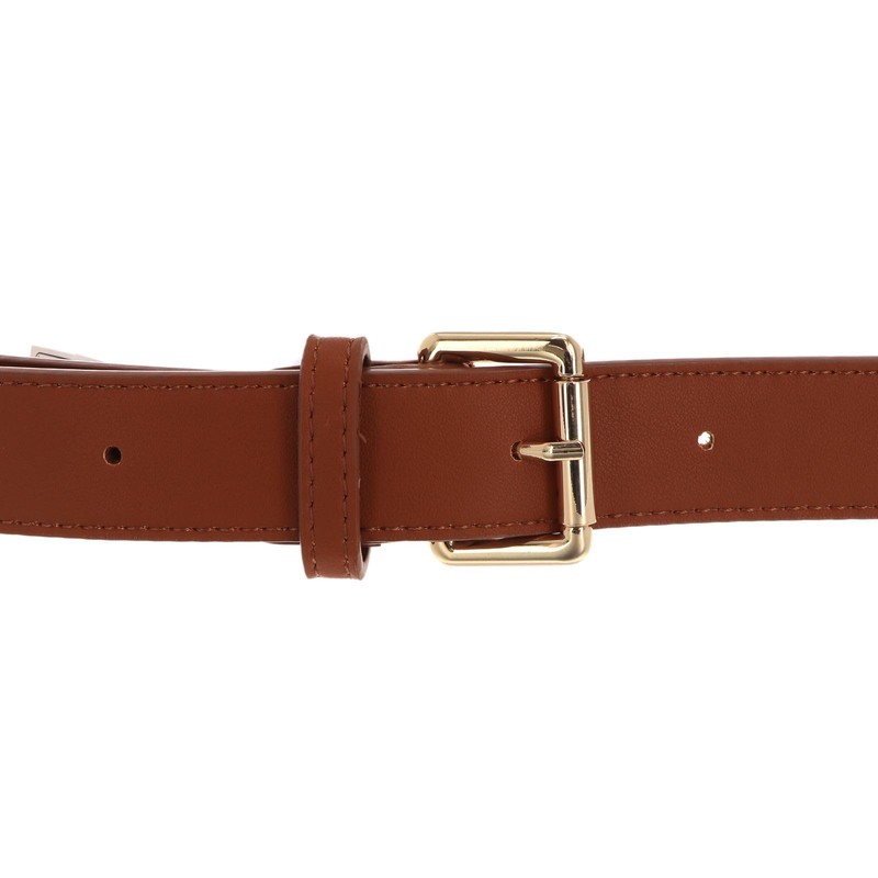 VALENTINO Emma Winter Belt W100 Cuoio / Oro - Can