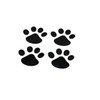 Speed mao Cute Big Cat Paw Sticker Sticker, 5 Types