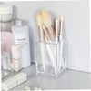 Operitacx 2pcs Box Acrylic Storage Clear Makeup Brush Organizer Clear