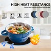 Silicone Trivet Mats for Hot Dishes, 6 Heat Resistant Hot