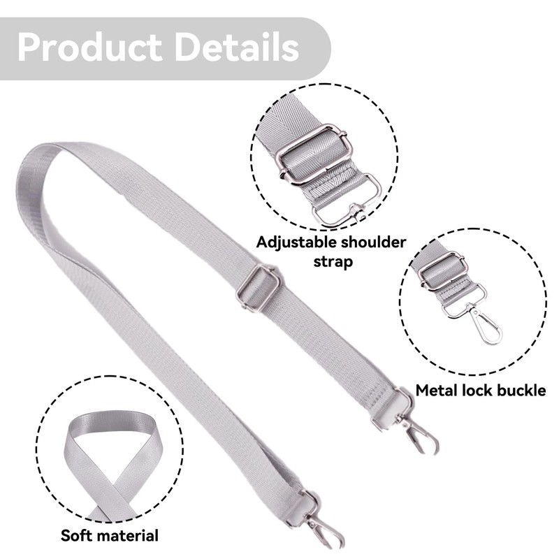 Shoulder Strap for Shoulder Bag, Adjustable Bag Strap, Shoulder Strap