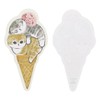 Sunstar Stationery Mofusand Letter Set, Die Cut Mini, Ice S8906173