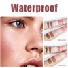 Liquid Highlighter,Shimmer Highlighter Makeup Stick With Cushion Applicator,Glitter Illuminator Makeup