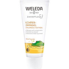 Weleda Oral Care Children's Tooth Gel, 1.7 Fluid Ounce (Pack of 1), Fluoride Free, Spearmint Flavor, Plant Rich Toothpaste with Calendula, Silica and Fennel