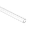 sourcing map Rigid Round Clear Tubing 3mm(1/8") ID x 6mm(1/4")