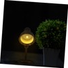 Operitacx Elegant Leaf Lamp Led Tabletop Night Light Soft Studying