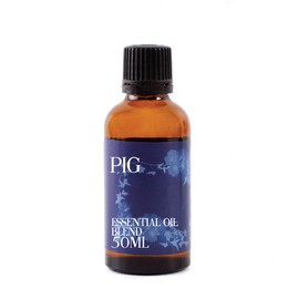 Mystix London | Pig - Chinese Zodiac Essential Oil Blend 50ml - for Diffusers, Aromatherapy & Massage Blends | Perfect as a Gift | Vegan, GMO Free