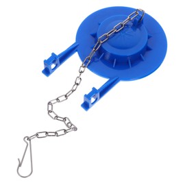 Gadpiparty Universal Toilet Flush Flapper Replacement Parts High Performance Bathroom Supplies Stainless Chain Easy to Install Compatible Standard Toilets