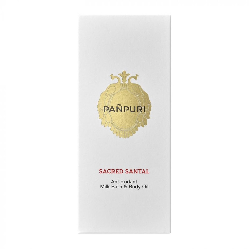 PANPURI | Milk Bath & Body Oil (Sacred Santal Sandalwood)